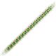 2 - Tiara 2.00 mm Green Garnet Eternity Tennis Bracelet 