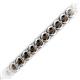 2 - Tiara 3.50 mm Smoky Quartz Eternity Tennis Bracelet 