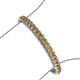 3 - Tiara 3.80 mm Citrine Eternity Tennis Bracelet 
