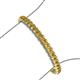 3 - Tiara 3.80 mm Citrine Eternity Tennis Bracelet 