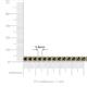 4 - Tiara 3.80 mm Black Diamond Eternity Tennis Bracelet 