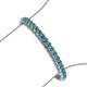 3 - Tiara 3.80 mm London Blue Topaz Eternity Tennis Bracelet 