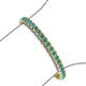 3 - Tiara 3.80 mm London Blue Topaz Eternity Tennis Bracelet 
