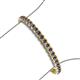 3 - Tiara 3.50 mm Iolite Eternity Tennis Bracelet 