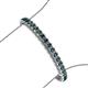 3 - Tiara 3.50 mm London Blue Topaz Eternity Tennis Bracelet 