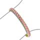 3 - Tiara 3.10 mm Pink Sapphire Eternity Tennis Bracelet 
