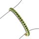 3 - Tiara 3.10 mm Green Garnet Eternity Tennis Bracelet 