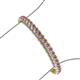 3 - Tiara 3.10 mm Amethyst Eternity Tennis Bracelet 