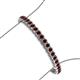 3 - Tiara 3.10 mm Red Garnet Eternity Tennis Bracelet 