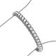 3 - Tiara 3.10 mm White Sapphire Eternity Tennis Bracelet 