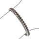 3 - Tiara 3.10 mm Smoky Quartz Eternity Tennis Bracelet 