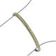 3 - Tiara 2.60 mm Yellow Sapphire Eternity Tennis Bracelet 