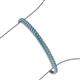 3 - Tiara 2.60 mm London Blue Topaz Eternity Tennis Bracelet 