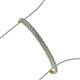 3 - Tiara 2.00 mm Blue Topaz Eternity Tennis Bracelet 