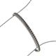 3 - Tiara 2.00 mm Smoky Quartz Eternity Tennis Bracelet 