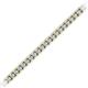 2 - Abril 2.50 mm Lab Grown Diamond Eternity Tennis Bracelet 