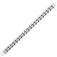 2 - Abril 2.50 mm Diamond Eternity Tennis Bracelet 