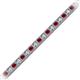 2 - Nancie 3.30 mm Ruby and Diamond Eternity Tennis Bracelet 