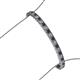 3 - Nancie 3.30 mm Black and White Diamond Eternity Tennis Bracelet 