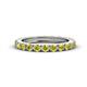 1 - Gracie 1.40 ctw Yellow Diamond (2.70 mm) Women Eternity Band 