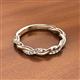 2 - Colette Diamond Wedding Band 