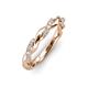 3 - Colette Diamond Wedding Band 