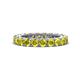 1 - Ellen 3.00 mm Yellow Diamond Eternity Band 