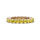 1 - Ellen 3.00 mm Yellow Sapphire Eternity Band 