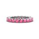 1 - Ellen 3.00 mm Pink Tourmaline Eternity Band 