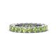 1 - Ellen 3.00 mm Peridot Eternity Band 