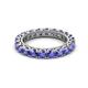 2 - Ellen 3.00 mm Tanzanite Eternity Band 