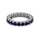 2 - Ellen 3.00 mm Blue Sapphire Eternity Band 