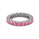 2 - Ellen 3.00 mm Pink Tourmaline Eternity Band 