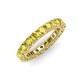 3 - Ellen 3.00 mm Yellow Sapphire Eternity Band 