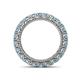 4 - Ellen 3.00 mm Aquamarine Eternity Band 