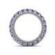 4 - Ellen 3.00 mm Tanzanite Eternity Band 