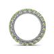 4 - Ellen 3.00 mm Peridot Eternity Band 