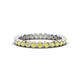 1 - Zhuri 2.00 mm Yellow Diamond Eternity Band 