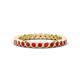 1 - Zhuri 2.00 mm Ruby Eternity Band 