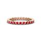 1 - Zhuri 2.00 mm Ruby Eternity Band 