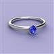 2 - Orla Oval Cut Tanzanite Solitaire Engagement Ring 