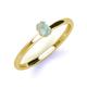 3 - Orla Oval Cut Opal Solitaire Engagement Ring 