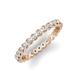 3 - Zhuri 2.00 mm Diamond Eternity Band 