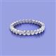 2 - Zhuri 2.00 mm Lab Grown Diamond Eternity Band 