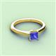2 - Zelda Princess Cut 5.5mm Tanzanite Solitaire Engagement Ring 