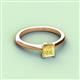 2 - Zelda Princess Cut 5.5mm Yellow Sapphire Solitaire Engagement Ring 