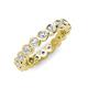 3 - Zhuri 2.70 mm Lab Grown Diamond Eternity Band 