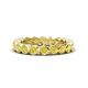 1 - Zhuri 2.70 mm Yellow Diamond Eternity Band 