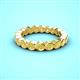 2 - Zhuri 2.70 mm Yellow Diamond Eternity Band 