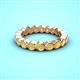 2 - Zhuri 2.70 mm Yellow Diamond Eternity Band 